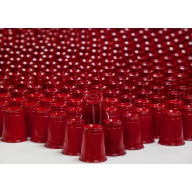 Copo Rígido de PS 12 Oz/360 ml Vermelho (1000 Unidades)