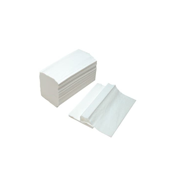Toalha Papel Seca Mãos Tissue Branco 2 Folhas Z 