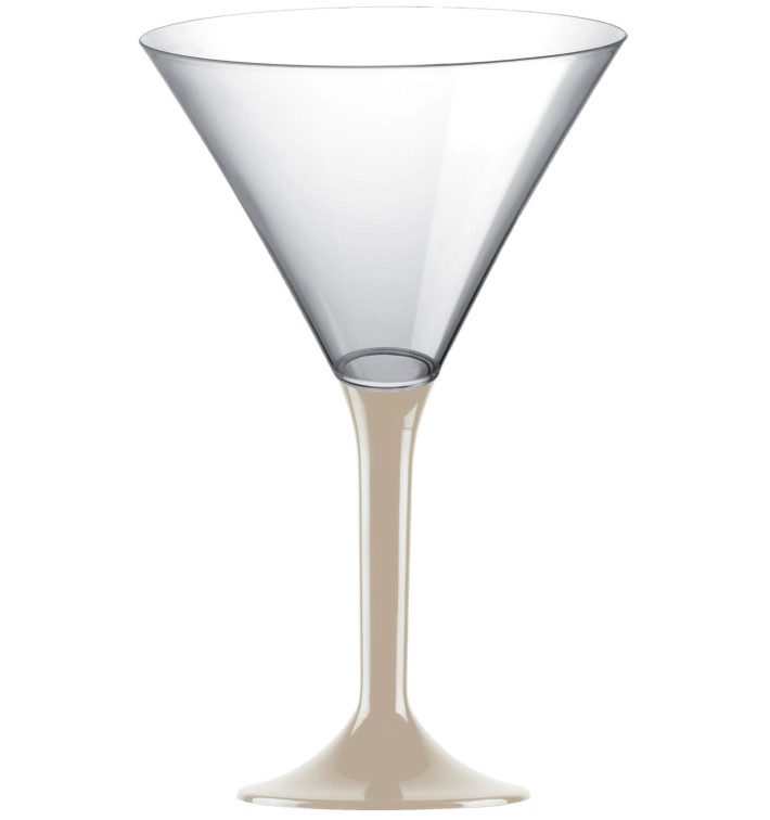Copo PS Flute Cocktail Bege 185ml 2P (20 Uds) Copo PS Flute Cocktail Bege 185ml 2P (20 Uds)