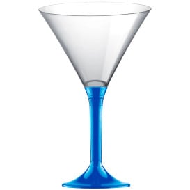 Copo PS Flute Cocktail Azul Mediterraneo 185ml 2P (20 Uds)