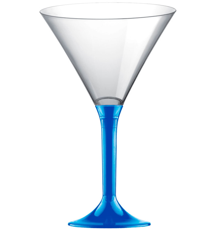 Copo PS Flute Cocktail Azul Mediterraneo 185ml 2P (20 Uds) Copo PS Flute Cocktail Azul Mediterraneo 185ml 2P (20 Uds)