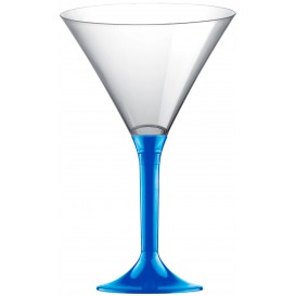 Copo PS Flute Cocktail Azul Mediterraneo 185ml 2P (200 Uds)