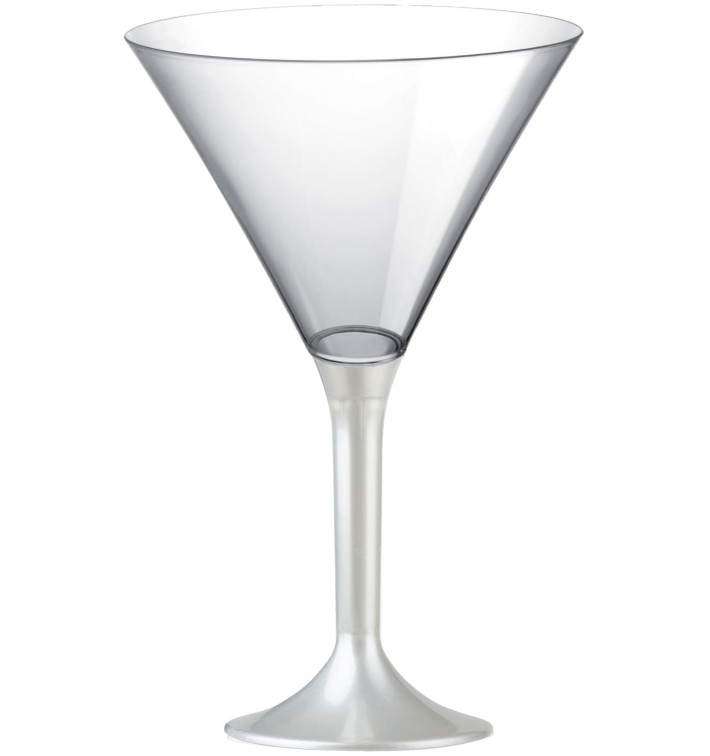 Copo PS Flute Cocktail Branco Perlé 185ml 2P (200 Uds) Copo PS Flute Cocktail Branco Perlé 185ml 2P (200 Uds)