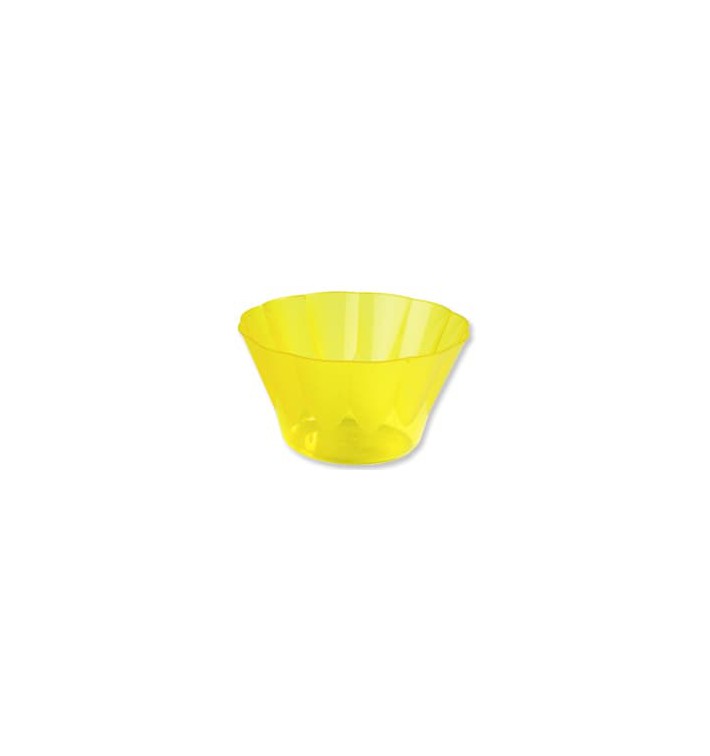 Copo Plastico Royal PS 500ml Amarelo (550 Unidades)
