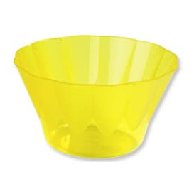 Copo Plastico Royal PS 500ml Amarelo (25 Unidades)