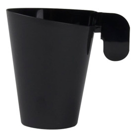 Chavena Plastico Café Design Preto 72ml (240 Uds)