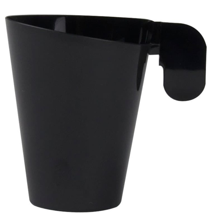 Chavena Plastico Design Preto 155ml (144 Uds) Chavena Plastico Design Preto 155ml (144 Uds)