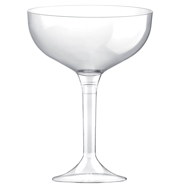 Copo PS Flute Champanhe Transparente 200ml 2P (200 Uds) Copo PS Flute Champanhe Transparente 200ml 2P (200 Uds)