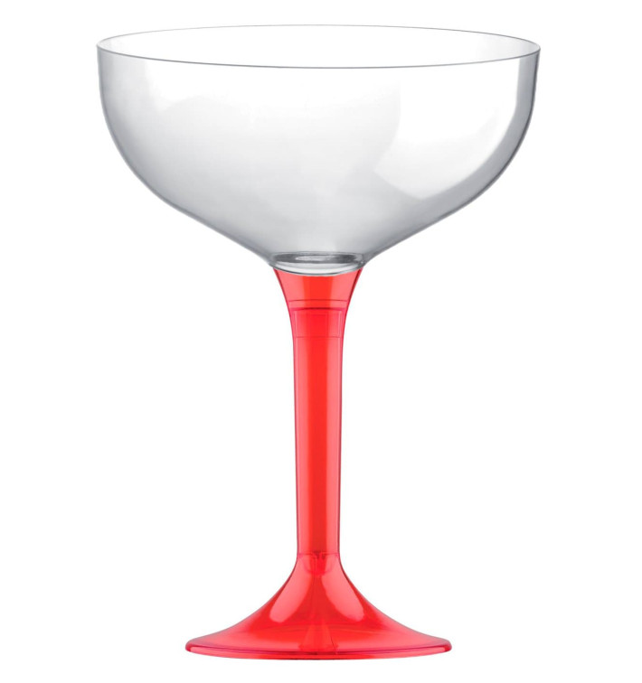Copo PS Flute Champanhe Red 200ml 2P (20 Uds) Copo PS Flute Champanhe Red 200ml 2P (20 Uds)
