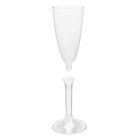 Copo PS Flute Champanhe Transparente 120ml 2P (200 Uds)