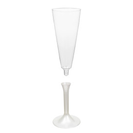 Copo PS Flute Champanhe Branco Perlé 160ml 2P (20 Uds)