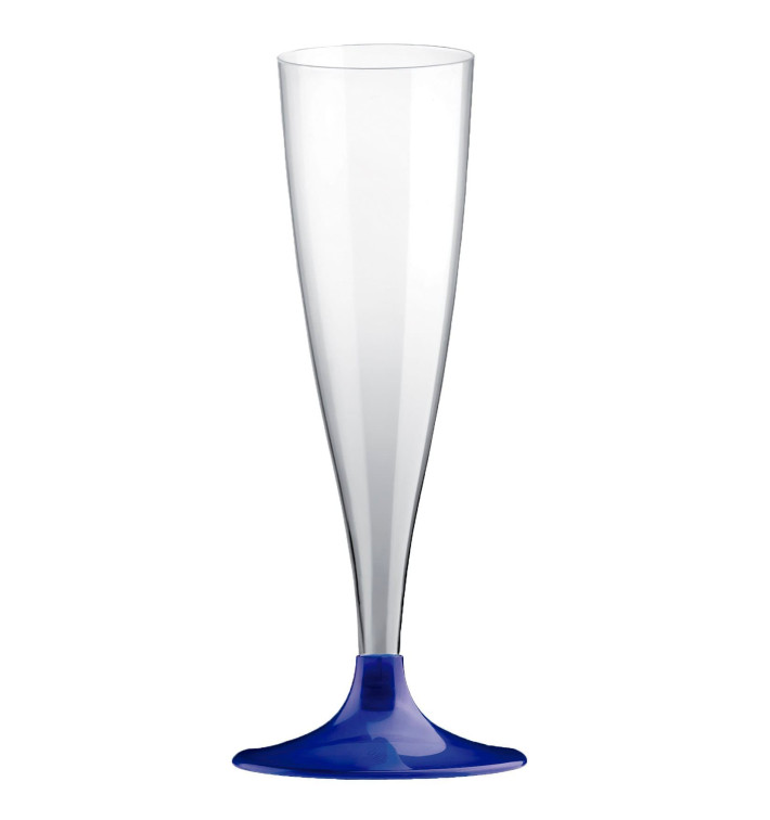 Copo PS Flute Champanhe Azul Perlé 140ml 2P (400 Uds) Copo PS Flute Champanhe Azul Perlé 140ml 2P (400 Uds)