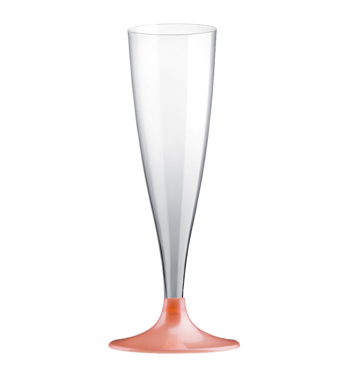 Copo PS Flute Champanhe Pêssego Perlé 140ml 2P (400 Uds) Copo PS Flute Champanhe Pêssego Perlé 140ml 2P (400 Uds)