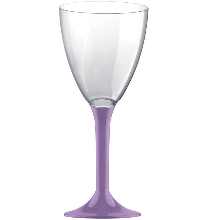 Copo PS Flute Vinho Lilás 180ml 2P (20 Uds) Copo PS Flute Vinho Lilás 180ml 2P (20 Uds)