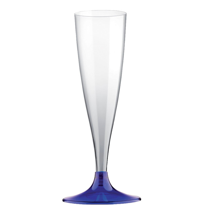 Copo PS Flute Champanhe Azul 140ml 2P (20 Uds) Copo PS Flute Champanhe Azul 140ml 2P (20 Uds)