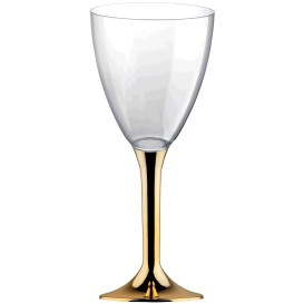 Copo PS Flute Vinho Ouro Cromo 180ml (200 Uds)