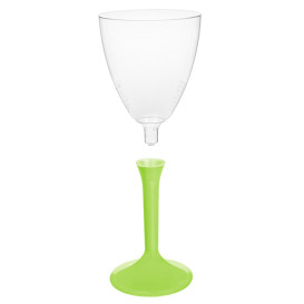 Copo PS Flute Vinho Verde Limão 180ml 2P (200 Uds)