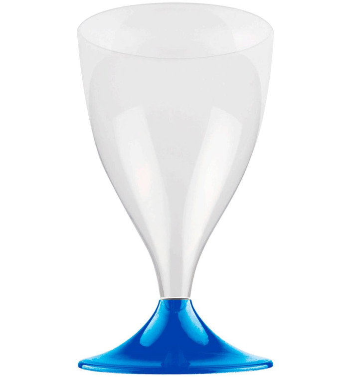 Copo PS Flute Vinho Azul Mediterraneo 200ml 2P (400 Uds) Copo PS Flute Vinho Azul Mediterraneo 200ml 2P (400 Uds)