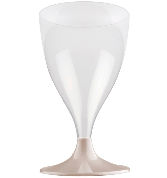 Copo PS Flute Vinho Bege 200ml 2P (20 Uds) Copo PS Flute Vinho Bege 200ml 2P (20 Uds)