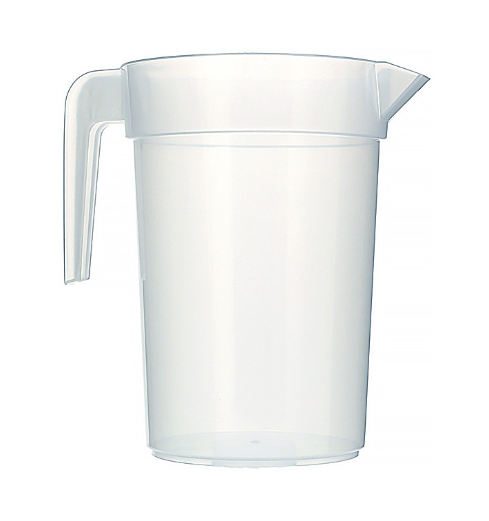 Jarro de Plástico PP 1.000 ml (10 Unidades) Jarro de Plástico PP 1.000 ml (10 Unidades)