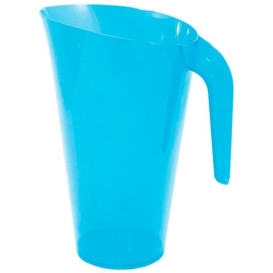 Jarro de Plástico Turquesa 1500 ml (20 Uds)