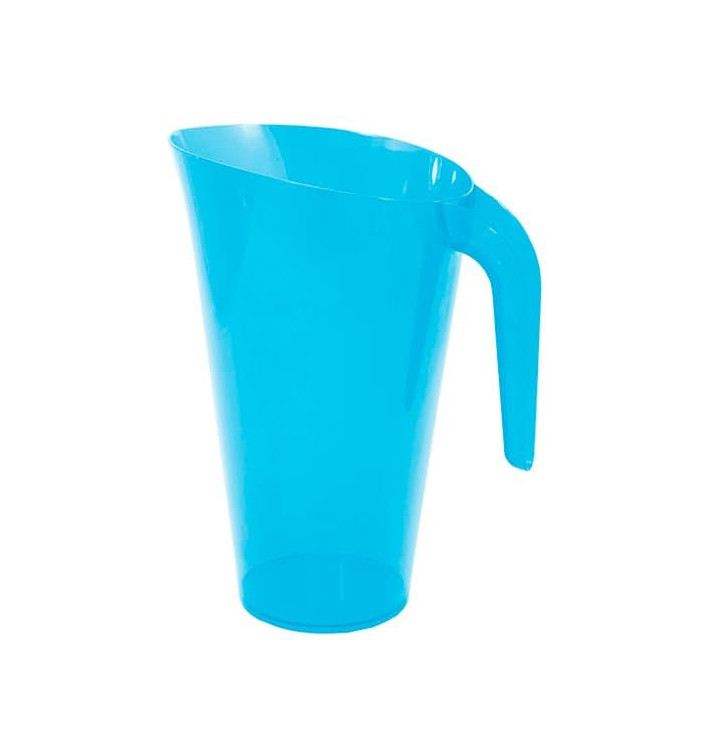 Jarro de Plástico Turquesa 1500 ml (20 Uds) Jarro de Plástico Turquesa 1500 ml (20 Uds)
