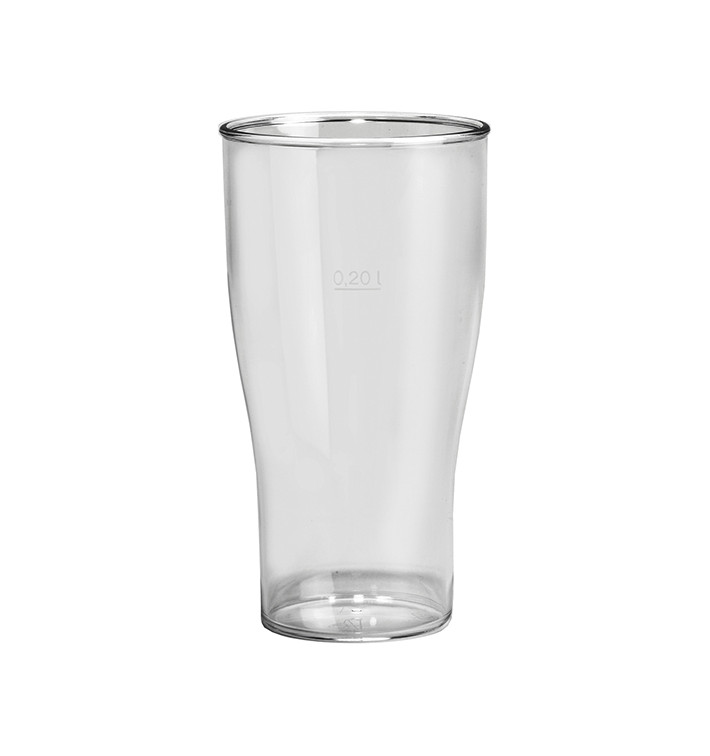 Copo Reutilizáveis Cerveja SAN Ø73mm 350ml (5 Uds)