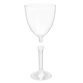 Copo PS Flute Vinho Transparente 300ml 2P (20 Uds)