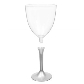 Copo PS Flute Vinho Cinza 300ml 2P (20 Uds)