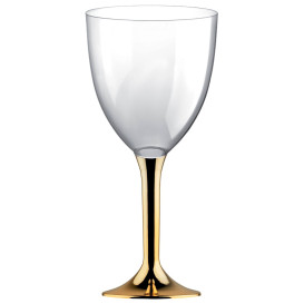Copo PS Flute Vinho Ouro Cromo 300ml (200 Uds)