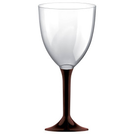 Copo PS Flute Vinho Marrom 300ml (20 Uds)