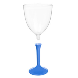 Copo PS Flute Vinho Azul Mediterraneo 300ml 2P (20 Uds)