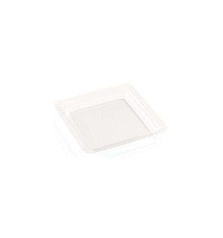 Prato Rigido Transparente 23x23cm (200 Uds) Prato Rigido Transparente 23x23cm (200 Uds)