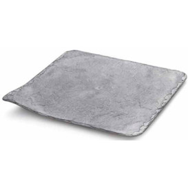 Prato de Plastico em Ardósia 20x20cm (10 Unidades)