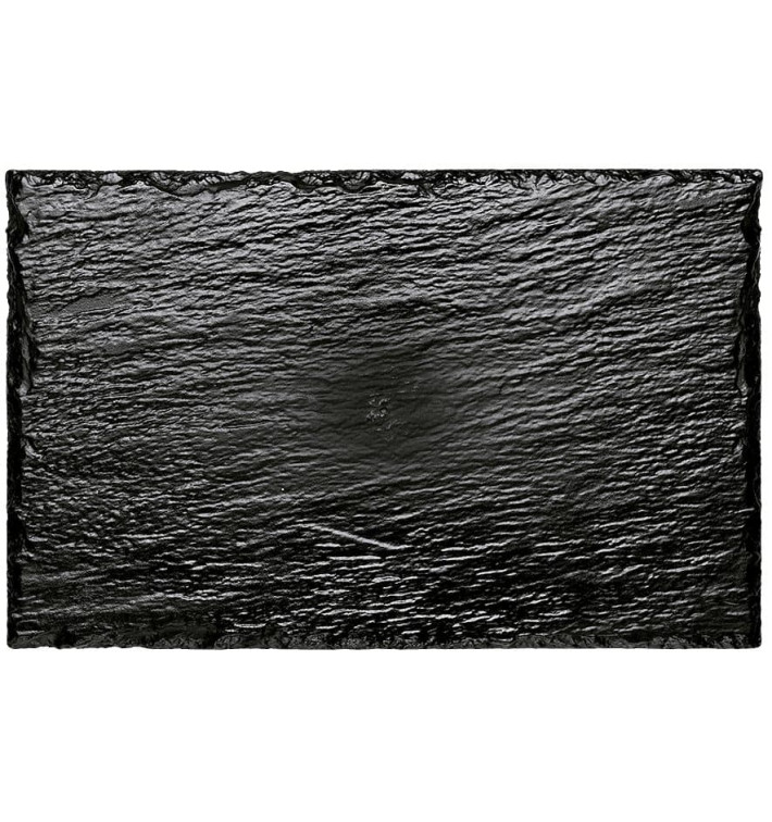 Bandeja de Plastico em Ardósia 220x140 mm (10 Unidades) Bandeja de Plastico em Ardósia 220x140 mm (10 Unidades)
