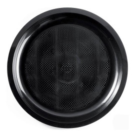 Prato de Plastico Preto Round PP Ø290mm (300 Uds)