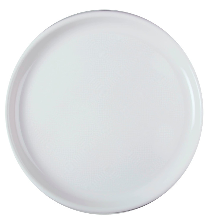 Prato de Plastico para Pizza Branco Round PP Ø350mm (12 Uds) Prato de Plastico para Pizza Branco Round PP Ø350mm (12 Uds)