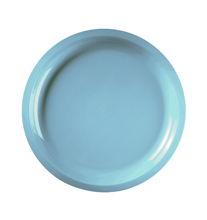 Prato de Plastico Turquesa Round PP Ø290mm (300 Uds) Prato de Plastico Turquesa Round PP Ø290mm (300 Uds)