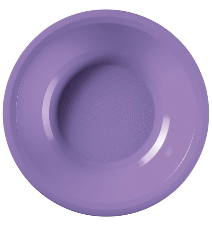 Prato de Plastico Fundo Lilás Round PP Ø195mm (50 Uds) Prato de Plastico Fundo Lilás Round PP Ø195mm (50 Uds)