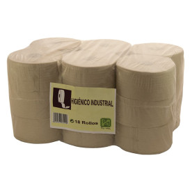 Rolo Higiênico Industrial 0,33 Kg Ecologico (18 Uds)