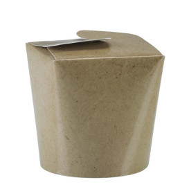 Embalagem Fechado TakeAway Kraft 529ml (50 Uds)