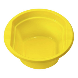 Tigela de Plastico PS Amarelo 250ml Ø12cm (660 Uds)