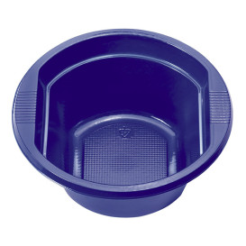 Tigela de Plastico PS Azul Escuro 250ml Ø12cm (660 Uds)