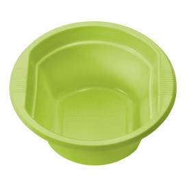 Tigela de Plastico PS Verde Limão 250ml Ø12cm (30 Uds)