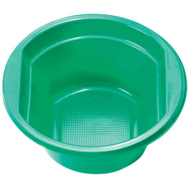 Tigela de Plastico PS Verde 250ml Ø12cm (30 Uds)