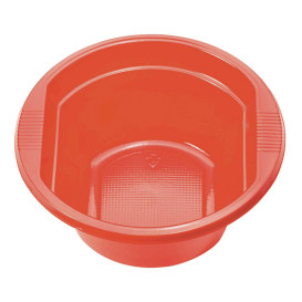 Tigela de Plastico PS Vermelho 250ml Ø12cm (660 Uds)