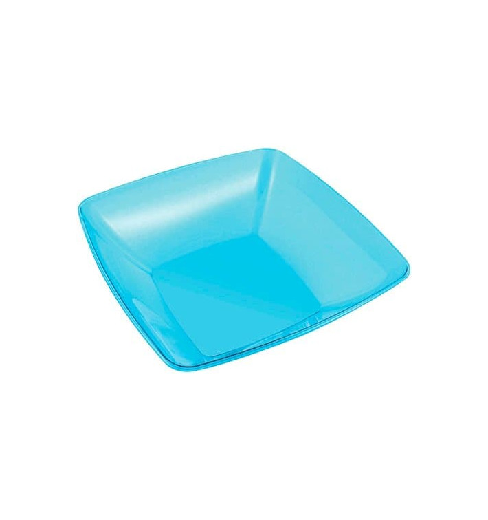Tigela PS Cristal Duro Turquesa 3500ml 28x28cm (1 Uds) Tigela PS Cristal Duro Turquesa 3500ml 28x28cm (1 Uds)