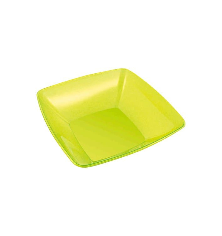 Tigela PS Cristal Duro Verde 3500ml 28x28cm (20 Uds) Tigela PS Cristal Duro Verde 3500ml 28x28cm (20 Uds)