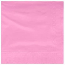 Guardanapos Papel Fl Dupla Rosa 40x40cm (50 Uds)