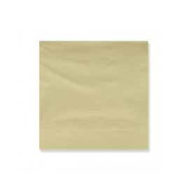 Guardanapos Papel Fl Dupla Creme 20x20cm (100 Uds)